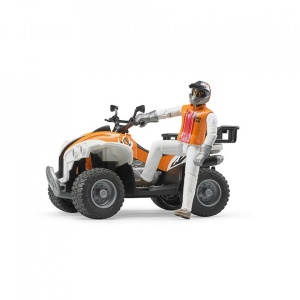 Bruder - Atv Cu Sofer - Img 3