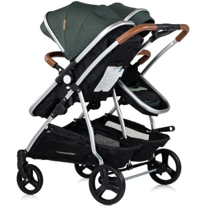Carucior gemeni Chipolino Duo Smart 3 in 1 basil - Img 4