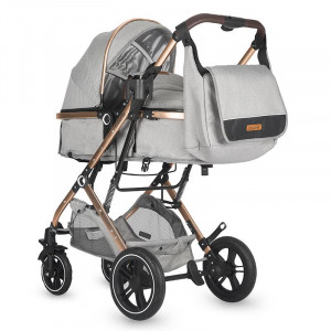 Carucior ultracompact 3in1 Coccolle Ravello Moonlit grey - Img 7