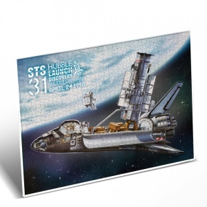 Cubic Fun - Puzzle Nasa - Hubble Space Telescope, 1000 Piese - Img 2