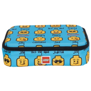 Cutie pentru prânz LEGO Minifigurine Albastru - Img 2