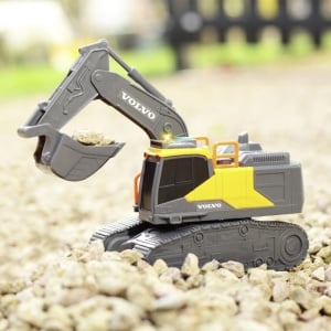 Dickie Excavator Volvo Cu Senile Sunete Si Lumini - Img 3