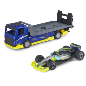 Dickie Toys Formula Racer Set Transportator Formula Cu Masinuta De Curse Split 35Cm - Img 2
