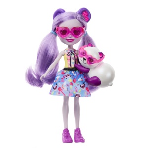 Enchantimals Papusi Si Animalute Pemma Panda Si Clamber - Img 2