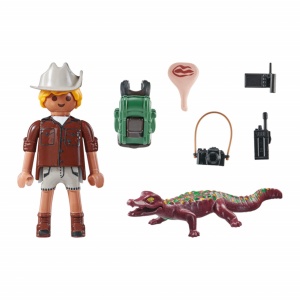 FIGURINA CERCETATOR CU ALIGATOR - Img 3