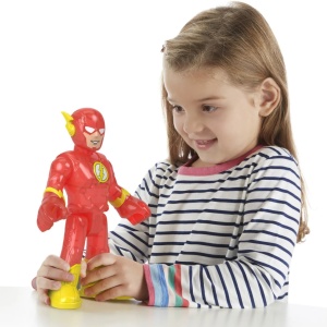 Fisher Price Imaginext Dc Super Friends Figurina Flash Xl - Img 3