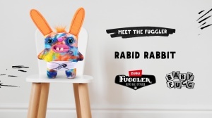 Fuggler - Jucarie de plus, 9 cm - Bebe ciudatei, Rabid Rabbit - Img 8