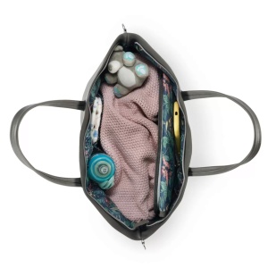 Geanta Multifunctionala Mamici Kinderkraft Treasurepack, Dark Grey - Img 2