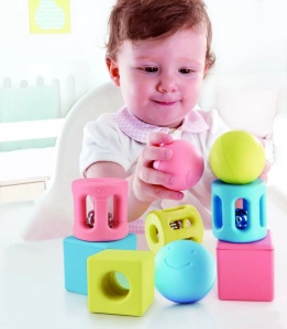 Hape Set 3 Zornaitoare Forme Geometrice - Img 3