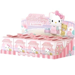 Hello Kitty - Figurina ascunsa in cutie, 6.5 cm, Sweetheart Playmate - Img 2
