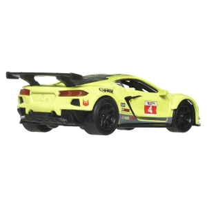 Hot Wheels Masinuta Metalica Cu Sistem Pull Back Corvette C8.R Hw Torque Scara 1 La 43 - Img 4