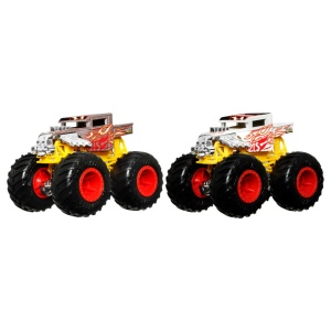 Hot Wheels Monster Truck Camion Bone Shaker Cu Culori Schimbatoare Scara 1:64 - Img 3