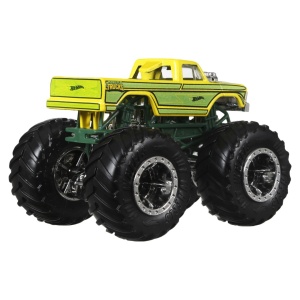 Hot Wheels Monster Truck Si Masinuta Metalica Midwest Madness - Img 3