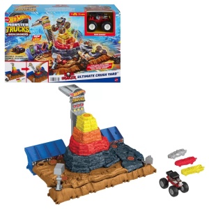 Hot Wheels Monster Trucks Arena Smashers Bone Shaker Arena Ultimate Crush - Img 5