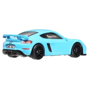 Hot Wheels Premium Boulevard Masinuta Metalica Porsche 718 Cayman Gt4 Scara 1:64 - Img 3