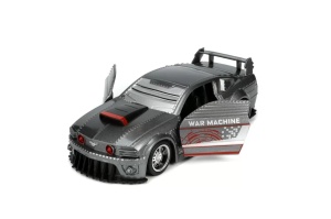 Jada Marvel Masinuta Metalica Ford Mustang Scara 1:32 Si Figurina Metalica War Machine - Img 6