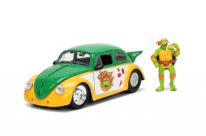 Jada Masinuta Metalica Testoasele Ninja 1959 Volkswagen Drag Beetle 1:24 - Img 3