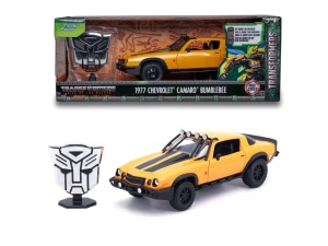 Jada Transformers Masinuta Metalica Bumblebee Chevrolet Camaro 1:24 - Img 6