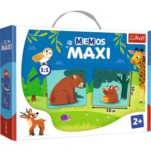 Joc Memos Maxi Animale Parinti Si Copii - Img 1