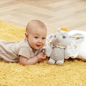 Jucarie din plus My first Dumbo cu accesoriu pentru dentitie, Disney baby, 25 cm - Img 4