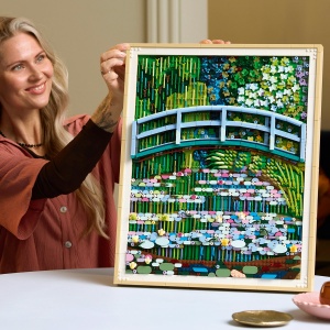 LEGO Art - Claude Monet – Pod peste lac cu nuferi (31220) - Img 4