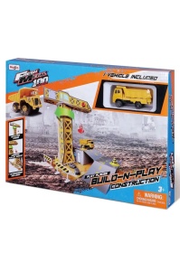 Maisto Fresh Metal 100 Set Constructii Cu 1 Masina Inclusa