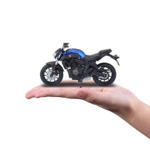 Maisto Motocicleta Metalica Editie Speciala Yamaha Mt07 Scara 1 La 18 - Img 2