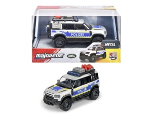 Majorette Masina Metalica De Politie Land Rover Defender Scara 1 La 43 - Img 4