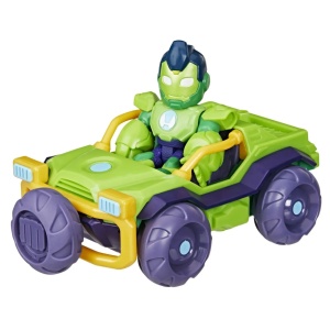 Marvel Iron Man Si Prietenii Sai Uimitori Set Vehicul Si Figurina Iron Hulk - Img 6