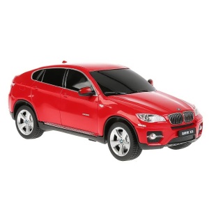 Masina Cu Telecomanda Bmw X6 Rosu Cu Scara 1 La 24 - Img 5