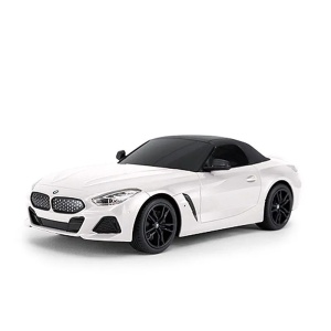 Masina Cu Telecomanda Bmw Z4 Roadster Alb Scara 1 La 18 - Img 2