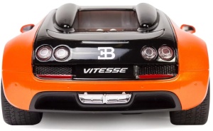 Masina Cu Telecomanda Bugatti Grand Sport Vitesse Portocalie Cu Scara 1 La 18 - Img 5