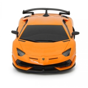 Masina Cu Telecomanda Lamborghini Aventador Svj Portocaliu Cu Scara 1 La 24 - Img 11