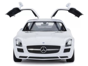 Masina Cu Telecomanda Mercedes-Benz Sls Alb Scara 1 La 14 - Img 7