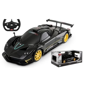 Masina Cu Telecomanda Pagani Zonda R Negru Cu Scara 1 La 14 - Img 7