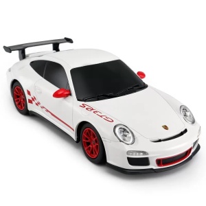 Masina Cu Telecomanda Porsche Gt3 Rs Alb Cu Scara 1 La 24 - Img 8