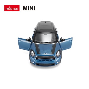 Masinuta Metalica Minicooper Albastru Scara 1 La 24 - Img 4