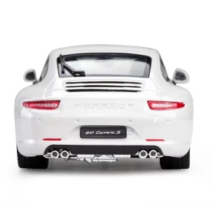 Masinuta Metalica Porsche 911 Alb Scara 1 La 24 - Img 10