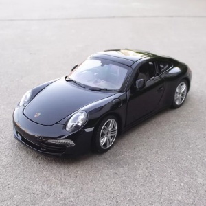 Masinuta Metalica Porsche 911 Negru Scara 1 La 24 - Img 9