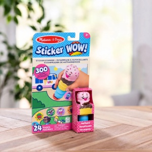 Melissa And Doug Sticker Wow Set De Joaca Autocolante Si Stampila Inghetata - Img 6