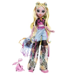 Monster High Papusa Lagoona Blue Si Pestisorul Neptuna - Img 5