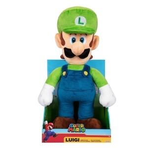 Nintendo Mario - Jucarie de plus, Luigi, 50 cm - Img 2