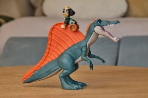 Patrula Catelusilor Filmul Cu Dinozauri Set De Joaca Dino Rise And Roll Cu Figurina - Img 5