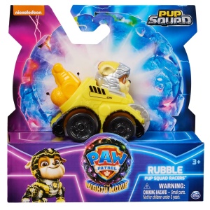 Patrula Catelusilor Pup Squad Racers Vehicul Metalic Rubble Scara 1:55 - Img 1