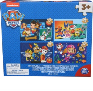 Patrula Catelusilor Puzzle 4In1 Din Lemn - Img 2