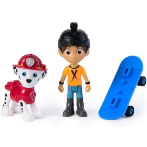 Patrula Catelusilor Set Figurine Eroi De Salvare Marshall Si Daring Danny X - Img 2