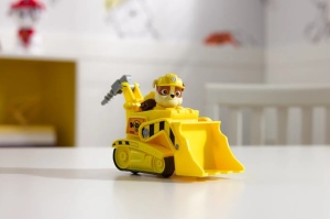 Patrula Catelusilor Set Vehicul De Baza Buldozer Si Figurina Rubble - Img 4