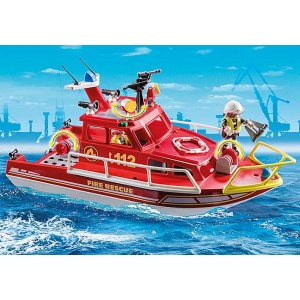 Playmobil - Barca De Salvare A Pompierilor - Img 4