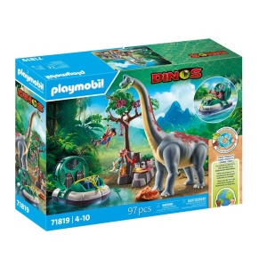 Playmobil - Brachiosaurus si hovercraft Playmobil - Img 2