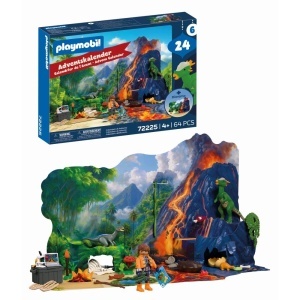 Playmobil - Calendar de Craciun cu 24 de surprize Expeditia dinozaurilor